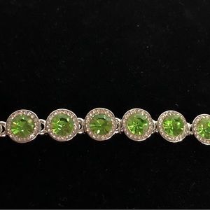 Swarovski crystal tennis bracelet